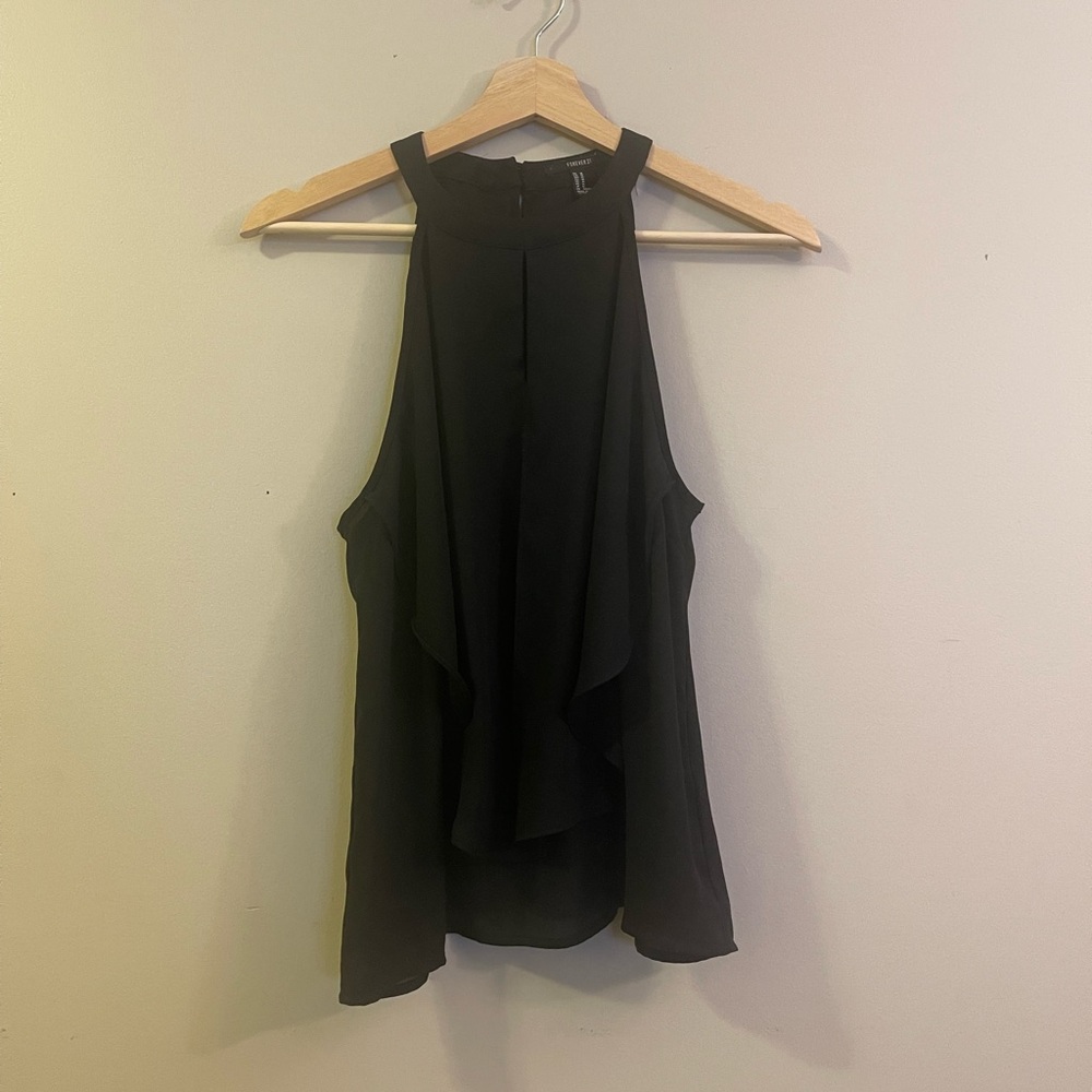 Forever 21 Black Halter Top (US M) 2025 Must-Have! 🖤 - Picture 3 of 8